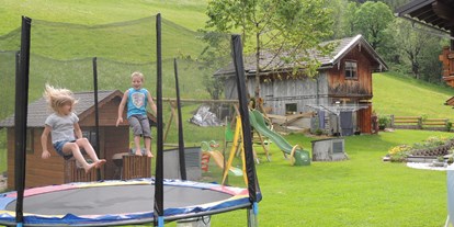 Pensionen - Umgebungsschwerpunkt: Berg - Filzmoos (Filzmoos) - Spielplatz - Ferienwohnungen Haus Bergfried