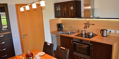 Pensionen - Umgebungsschwerpunkt: See - Samerberg - Ferienwohnung Küche - Niederauer Hof