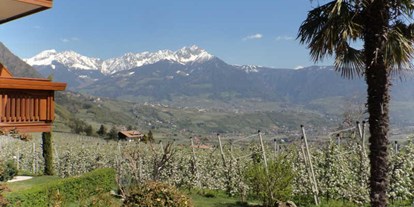 Pensionen - Umgebungsschwerpunkt: Stadt - Trentino-Südtirol - Von März bis November ist unsere Pension geöffnet. Aber wann ist die ideale Wanderzeit? Im Frühling, wenn die Natur erwacht, zur Baumblüte im April, im Sommer, wenn man die schönsten Hochtouren machen kann, im Herbst zur Apfel- und Weinlese oder im Oktober zum Törggelen?
Das entscheiden Sie selbst, denn jede Jahreszeit ist eine Reise wert! - Pension Plarserhof