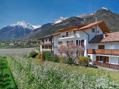 Pensionen - Umgebungsschwerpunkt: Stadt - Trentino-Südtirol - Residence Sonnengarten inmitten der Obstgärten mit phantastischer Bergkulisse - Residence Sonnengarten**
