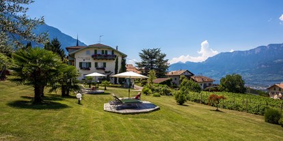 Pensionen - Art der Pension: Ferienwohnung - Trentino-Südtirol - Garten - Burgunderhof