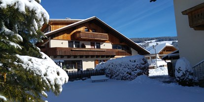 Pensionen - Art der Pension: Privatzimmervermietung - Trentino-Südtirol - Haus Grüner im Winter - Haus Grüner