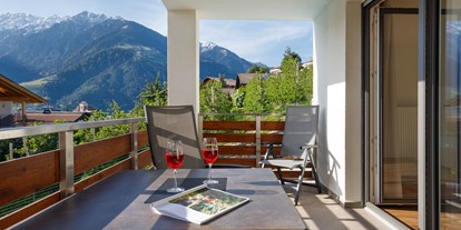 Pensionen - weitere Verpflegungsmöglichkeiten: Nachmittagskaffee - Italien - Balkon - Residence Apartment Nelkenstein