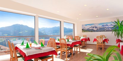 Pensionen - weitere Verpflegungsmöglichkeiten: Abendessen - Wolkenstein (Trentino-Südtirol) - Speiseraum - Gästehaus Prader