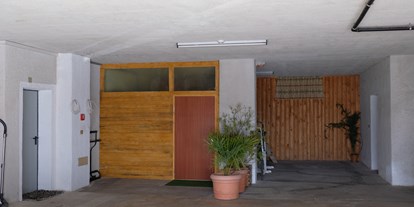 Pensionen - Trentino-Südtirol - Unsere Garage für Motorräder und Fahrräder - Pension Sonia