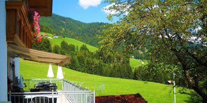 Pensionen - Trentino-Südtirol - Terasse und Garten - Gasthof Hohenbichl