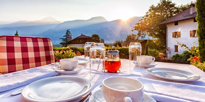 Pensionen - Frühstück: serviertes Frühstück - Trentino-Südtirol - Pension Mitterhofer