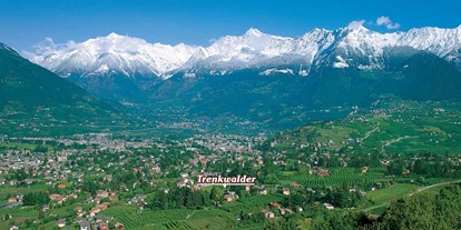 Pensionen - Pool - Südtirol - Lage - Haus Trenkwalder