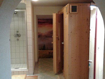 Pensionen - Fließ - Sauna, Infrarot und Ruheraum - Gästehaus Helga