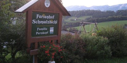 Pensionen - Terrasse - Spital am Pyhrn - Ferienhof Schmalzbichl