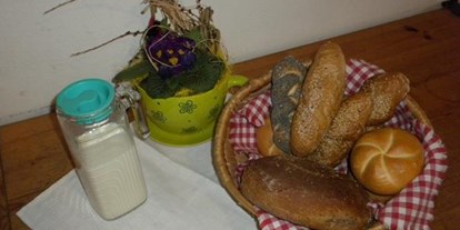 Pensionen - Frühstück: serviertes Frühstück - Gaishorn am See - Bio-Urlaubshof Dansbach