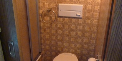 Pensionen - Terrasse - Mittersill - Kleinen aber Privaten Badezimmer mit Dusche und Toilette - Pension zu Hause