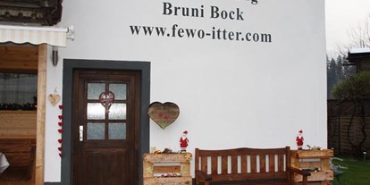 Pensionen - Garten - Itter - Ferienwohnung Bruni Bock