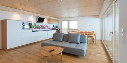 Pensionen - Umgebungsschwerpunkt: Berg - Schröcken - Küche/Wohnraum Alpenblick 3 - Haus Alpenblick