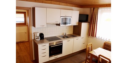 Pensionen - Umgebungsschwerpunkt: Berg - Großarl - Wohnküche Appartement B  - Gästehaus Toferer