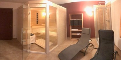 Pensionen - Garage für Zweiräder - Osttirol - Unsere Neue Sauna im Steinerhof - Gästehaus Steinerhof