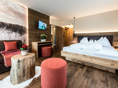 Pensionen - Umgebungsschwerpunkt: am Land - Trentino-Südtirol - Neue Panoramazimmer 3. Etage - Hotel-Pension Sonnegg