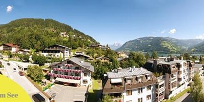 Pensionen - Umgebungsschwerpunkt: See - Zell am See - Panorama Aufnahme  - Pension Alpenrose