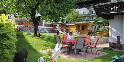 Pensionen - WLAN - Zell am See - Unser Garten vor der Haustüre  - Pension Alpenrose