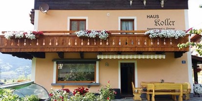 Pensionen - Terrasse - Hohe Tauern - Haus Koller Kaprun
