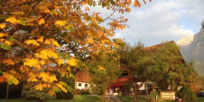 Pensionen - Radweg - Haus (Haus) - ein herrlicher Herbsttag - Bio-Bauernhof Simonbauer