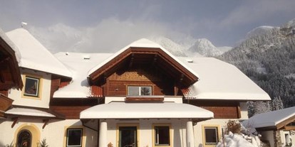 Pensionen - Umgebungsschwerpunkt: Berg - Steiermark - sonniger Wintertag - Bio-Bauernhof Simonbauer