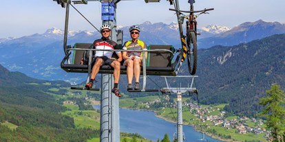 Pensionen - Umgebungsschwerpunkt: Strand - Kärnten - Weissensee Bergbahn inklusive Bike - KOSTENFREI für unsere Hausgäste im Sommer - Hotel Lipeter & Bergheimat