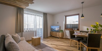 Pensionen - Umgebungsschwerpunkt: Strand - Kössen - Wohnraum  - Appartements Ticklhof am See