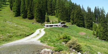 Pensionen - Terrasse - Warth (Warth) - Flathalm - Gasthof Alpenblick
