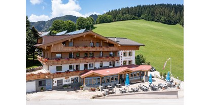 Pensionen - Terrasse - Aurach bei Kitzbühel - Gasthof Schöntal  - Gasthof Schöntal
