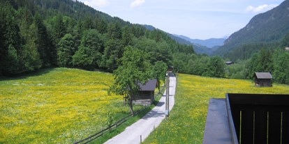 Pensionen - Ried im Zillertal - Blick in die Kundler Klamm - Pension Waidmannsruh