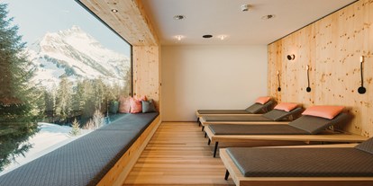 Pensionen - Sauna - Damüls - Panorama Ruheraum - Alpin - Studios & Suites