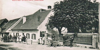 Pensionen - Garage für Zweiräder - Gasen - Außenansicht anno 1898 - Pension Ehrenfried