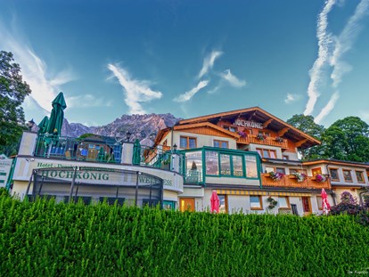 Pensionen - Langlaufloipe - Abtenau - Aussenansicht im Sommer - Hotel Appartement Hochkönig
