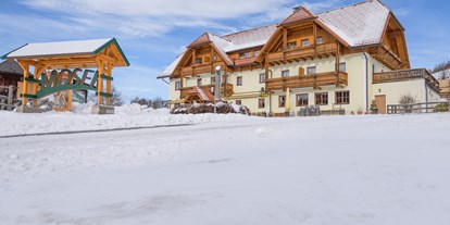 Pensionen - Balkon - Glödnitz - Den Winter genießen. - Alpengasthof Moser