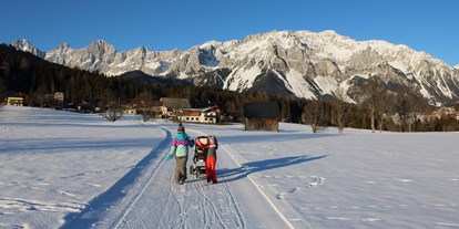 Pensionen - Garten - Steiermark - Winterwanderwege - Pension Wagnerhof