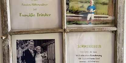 Pensionen - Spielplatz - Wagrain - Frühstückspension Mitterwallner Familie Trinker