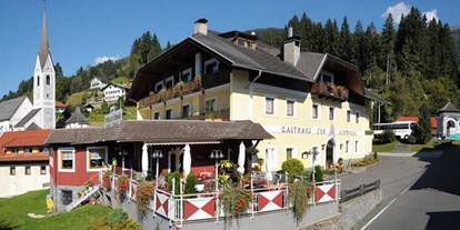 Pensionen - Terrasse - Sonnenalpe Nassfeld - Gasthof Zur Schmiede