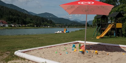 Pensionen - Hunde: hundefreundlich - Südkärnten - Spielplatz Pirkdorfer See - Pension Pirkdorfersee