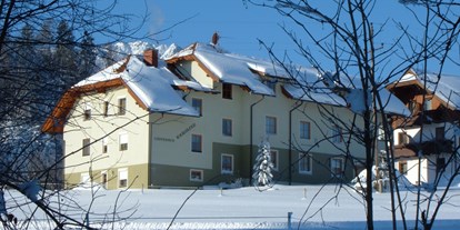 Pensionen - Skiverleih - Faakersee - Auch im Winter ist es schön - Gästehaus Karoline
