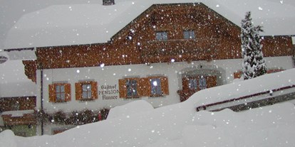 Pensionen - Restaurant - Mallnitz - Ranner im Winter. - Waldpension Ranner