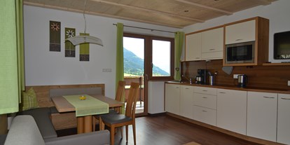 Pensionen - Art der Pension: Ferienwohnung - Neustift (Trentino-Südtirol) - Wohnküche Apartment Plattner II - Residence Apartment Talblick