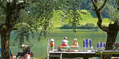Pensionen - Art der Pension: Frühstückspension - Oberdrautal - Badestrand kinderfreundlich - Pension Bergblick am Weissensee