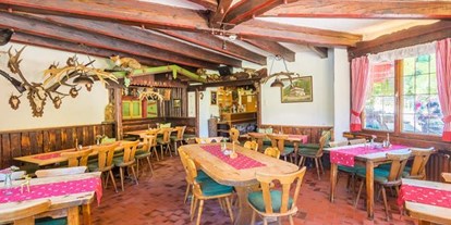 Pensionen - Terrasse - Trins - Alpengasthof Schallerhof Restaurant
