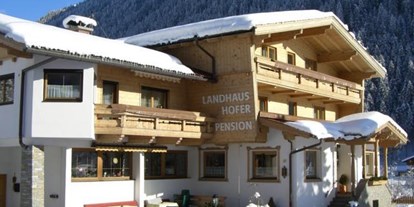 Pensionen - Balkon - Birgitz - Landhaus Hofer