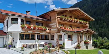 Pensionen - Terrasse - Gries am Brenner - Landhaus Hofer