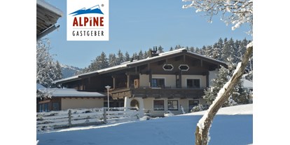 Pensionen - Skilift - Kirchberg in Tirol - Im Winter ein perfekter Ausgangspunkt :  ca. 500m von der Talstation der Wildkogelbahnen entfernt und unmittelbar an der Langlaufloipe  - Gästehaus Stotter