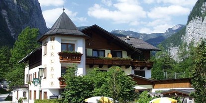 Pensionen - Pool - Ramsau am Dachstein - Aussenansicht - Gasthof Hirlatz