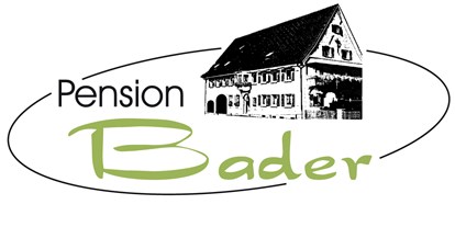 Pensionen - Terrasse - Löffingen - Logo Pension Bader - Pension Bader