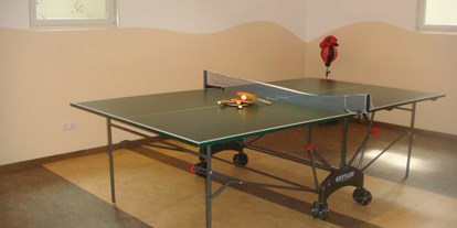 Pensionen - Brandberg - Tischtennis raum für groß und klein - Obertrattenbachhof